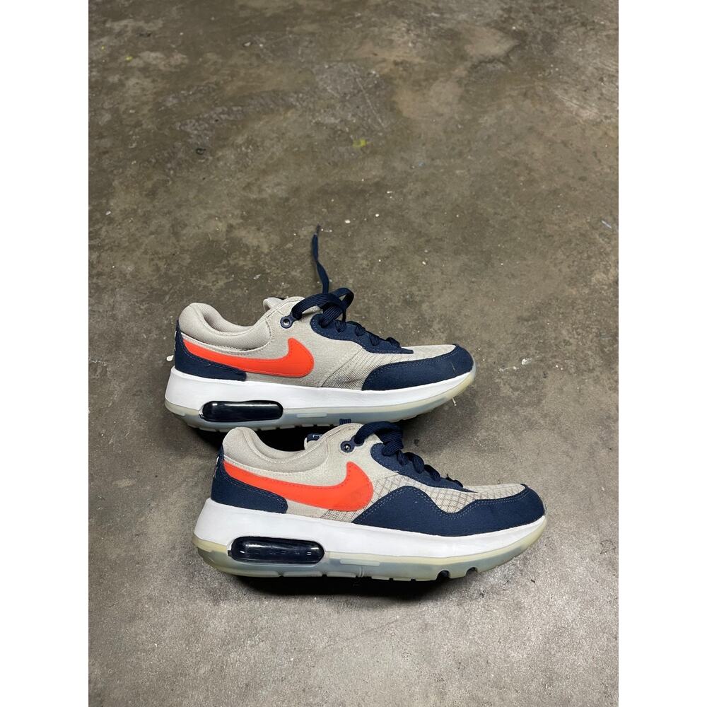 Nike Air Max Motif Boys Blue Bright Crimson DH9388-004 School Shoes Size 6 Y